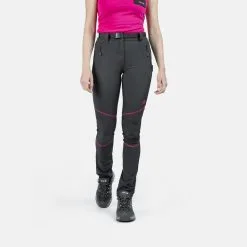 Pantalón de Montaña Asgard CO para Mujer - Tejido Todo el Año - IZAS -Quechuagatta comercio asgard co pantalon de montaa con tejido apropiado para todo el ao mujer izas 4