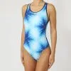 Bañador De Natación Para Mujer Docor Azul - Traje de Baño Deportivo para Triatlón y Natación