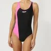 Bañador De Natación Para Mujer Docor Negro - Equipamiento para Triatlón