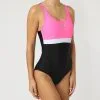 Bañador De Natación Para Mujer Docor Negro - Equipamiento/Triatlón