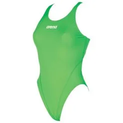 Bañador De Una Pieza ARENA W SOLID SWIM TECH HIGH [P] - Equipamiento para Triatlón