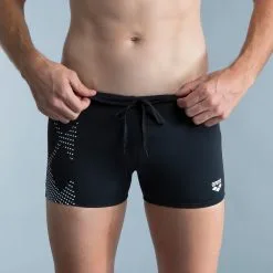 Bañador Hombre Natación Arena Bóxer Negro - Colecciones Triatlón -Quechuagatta comercio baador hombre natacion arena boxer negro 2