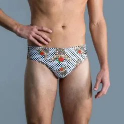 Bañador Hombre Natación Arena Slip Gris - Colección Triatlón