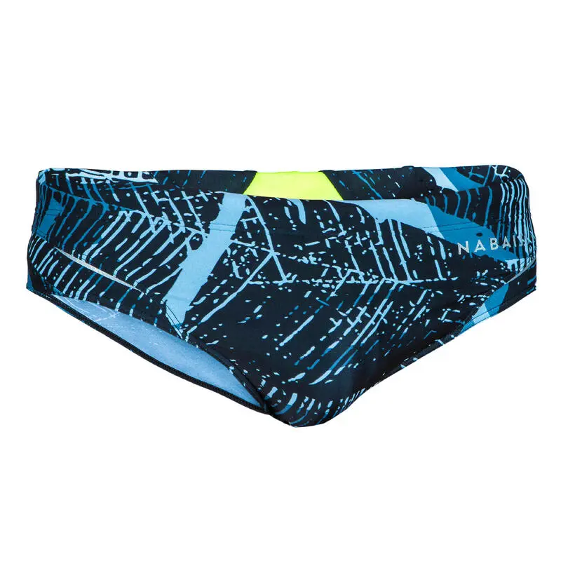 Bañador Hombre Natación Nabaiji Slip 900 Koli Gris Estampado - Colecciones Triatlón 4 Bañador Hombre Natación Nabaiji Slip 900 Koli Gris Estampado - Colecciones Triatlón - Imagen 4