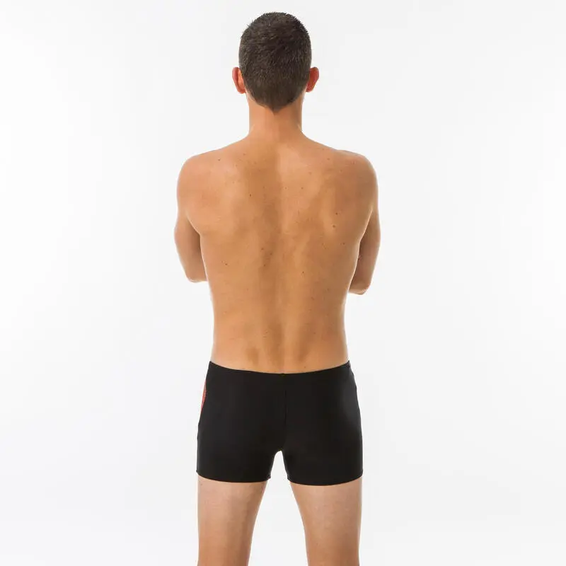 Bañador Hombre Natación Speedo Bóxer Negro Rojo - Colecciones Triatlón 2 Bañador Hombre Natación Speedo Bóxer Negro Rojo - Colecciones Triatlón - Imagen 2