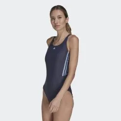 ADIDAS Bañador Mid 3 Bandas - Equipamiento para Triatlón - Hombre