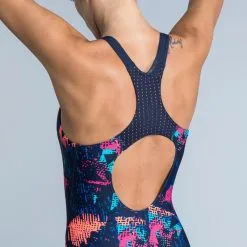 Bañador Mujer Natación Nabaiji Azul Marino - Colección Triatlón -Quechuagatta comercio baador mujer natacion nabaiji azul marino 3