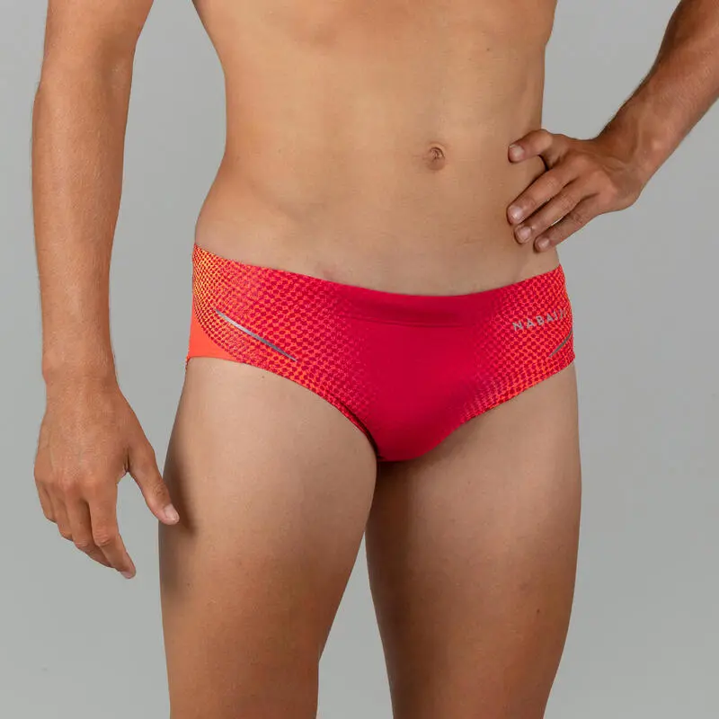 Bañador Hombre Natación Nabaiji Slip 900 Koli Gris Estampado - Colecciones Triatlón 5 Bañador Hombre Natación Nabaiji Slip 900 Koli Gris Estampado - Colecciones Triatlón - Imagen 5