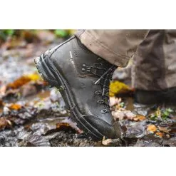 Botas de Caza Aigle Fleshside Mtd Hombre - Impermeables y Reforzadas, Color Marrón -Quechuagatta comercio botas caza aigle fleshside mtd hombre impermeable reforzada marron 2