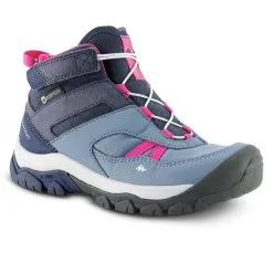 Botas De Montaña Y Trekking Impermeables Niños 28 A 34 Quechua Crossrock Velcro - Calzado Outdoor