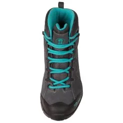 TROLLKIDS Botas de Senderismo Impermeables para Niña - TROLLSTEINEN Hiker Mid Gris/Azul -Quechuagatta comercio botas de senderismo impermeables nia trollsteinen hiker mid grisazul 2