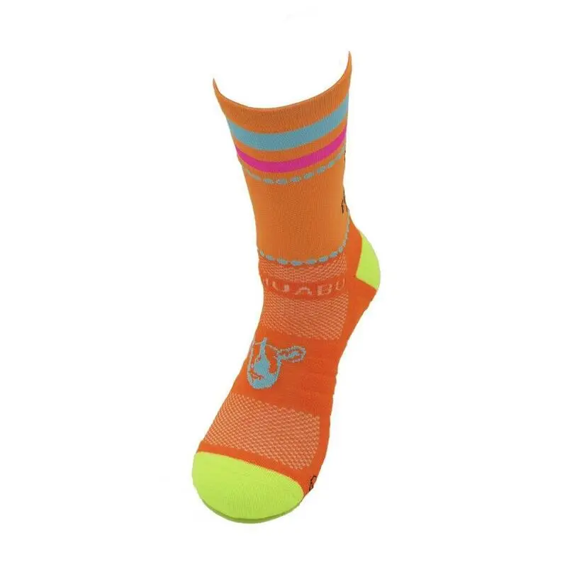 Calcetines de Running Unisex KAMUABU #COMOUNACABRA - Color Naranja 2 Hilos 3 Calcetines de Running Unisex KAMUABU #COMOUNACABRA - Color Naranja 2 Hilos - Imagen 3