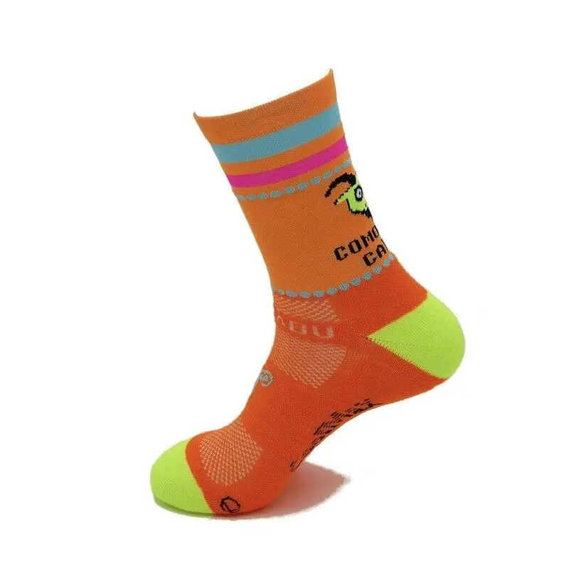 Calcetines de Running Unisex KAMUABU #COMOUNACABRA - Color Naranja 2 Hilos 4 Calcetines de Running Unisex KAMUABU #COMOUNACABRA - Color Naranja 2 Hilos - Imagen 4