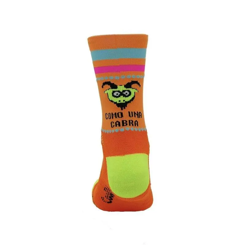 Calcetines de Running Unisex KAMUABU #COMOUNACABRA - Color Naranja 2 Hilos 5 Calcetines de Running Unisex KAMUABU #COMOUNACABRA - Color Naranja 2 Hilos - Imagen 5