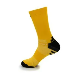 Calcetines de Running #Estrellitas Unisex - KAMUABU Color Yema 23cm - Ideal para Trail Running -Quechuagatta comercio calcetines de running estrellitas unisex kamuabu color yema de 23cm 2