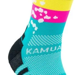 Calcetines de Running Manchado Unisex - KAMUABU Multicolor de 1 Hilo para Trail Running -Quechuagatta comercio calcetines de running manchado unisex kamuabu multicolor de 1 hilo 3