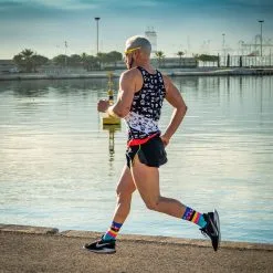 Calcetines de Running Manchado Unisex - KAMUABU Multicolor de 1 Hilo para Trail Running -Quechuagatta comercio calcetines de running manchado unisex kamuabu multicolor de 1 hilo 4