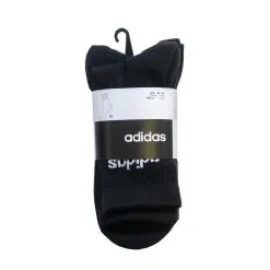 Calcetines Deportivos Altos Tenis Pack De 3 Adidas Adulto Negro - Ideal para Pádel 9 Calcetines Deportivos Altos Tenis Pack De 3 Adidas Adulto Negro - Ideal para Pádel -Quechuagatta comercio calcetines deportivos altos tenis pack de 3 adidas adulto negro 4