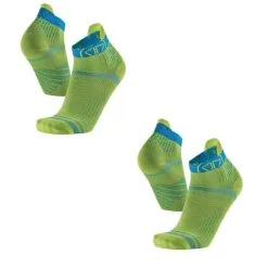 Sidas Calcetines Finos Diseñados Para Correr Por Carretera - Juego de 2 Pares Run Feel - Ropa Trail Running