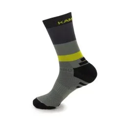 CALCETINES KAMUABU FRANJAS GRIS-NEGRO - Ropa para Trail Running - Confort y Durabilidad 7 CALCETINES KAMUABU FRANJAS GRIS-NEGRO - Ropa para Trail Running - Confort y Durabilidad -Quechuagatta comercio calcetines kamuabu franjas gris negro 2