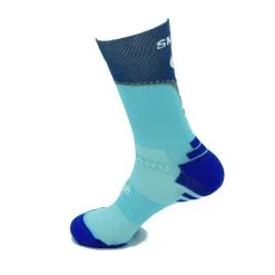 Calcetines Running Kamuabu Abisso Azul - Diseño Ergonómico para Trail Running -Quechuagatta comercio calcetines running kamuabu abisso azul 2