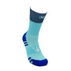 Calcetines Running Kamuabu Abisso Azul - Diseño Ergonómico para Trail Running