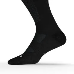 KIPRUN Calcetines Running Largos Lana Merina Negro - Comodidad y Durabilidad para Trail Running 8 KIPRUN Calcetines Running Largos Lana Merina Negro - Comodidad y Durabilidad para Trail Running -Quechuagatta comercio calcetines running largos lana merina negro 3