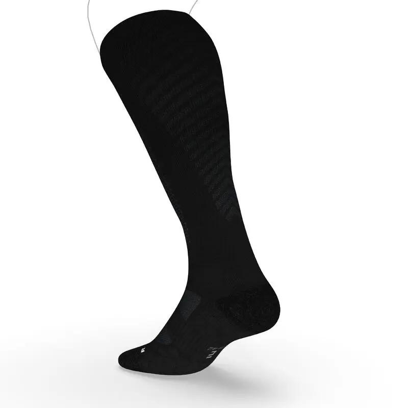 KIPRUN Calcetines Running Largos Lana Merina Negro - Comodidad y Durabilidad para Trail Running 5 KIPRUN Calcetines Running Largos Lana Merina Negro - Comodidad y Durabilidad para Trail Running - Imagen 5
