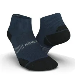 Calcetines RUN900 Azul Pizarra Finos MID para Running - KIPRUN