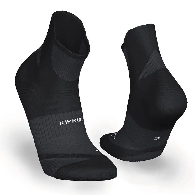 Calcetines Running KIPRUN RUN900 Gruesos con Strap - Negros 1 Calcetines Running KIPRUN RUN900 Gruesos con Strap - Negros