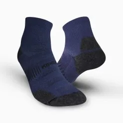 Calcetines RUN900 MID Azul Gruesos para Trail Running - KIPRUN