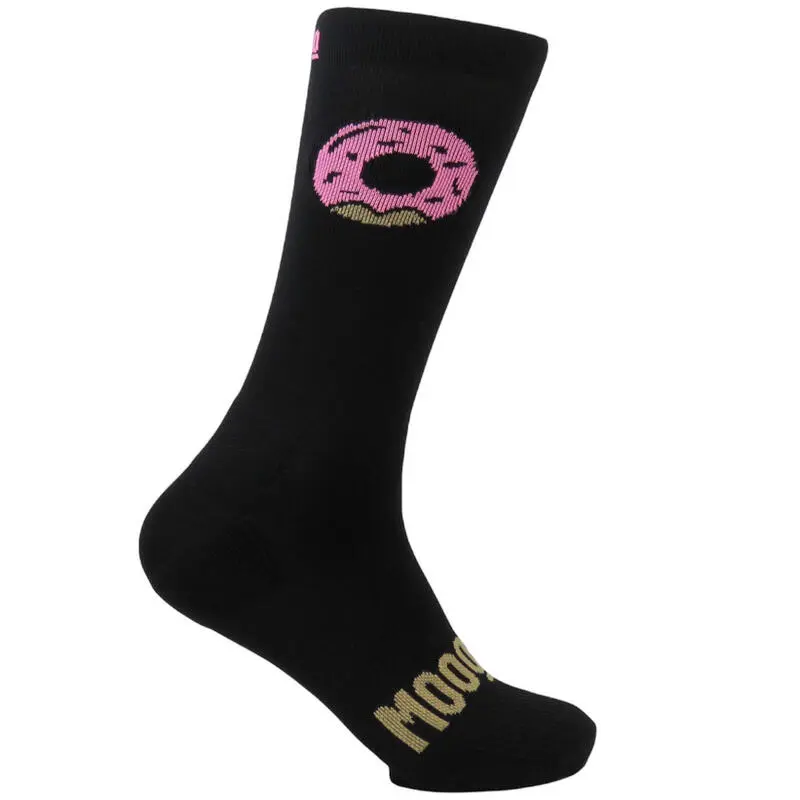 Calcetines Unisex Con Refuerzo Compresivos Mooquer No Sugar Stan Negro Bordados - Ropa/TRAIL RUNNING 2 Calcetines Unisex Con Refuerzo Compresivos Mooquer No Sugar Stan Negro Bordados - Ropa/TRAIL RUNNING - Imagen 2