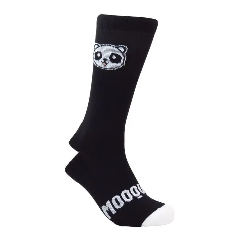 Calcetines Unisex Con Refuerzos Compresivos Mooquer Panda Stan Negros Bordados - Ropa para Trail Running 3 Calcetines Unisex Con Refuerzos Compresivos Mooquer Panda Stan Negros Bordados - Ropa para Trail Running - Imagen 3