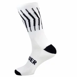 Calcetines Unisex Con Rejilla Altos Verano Mooquer Solitude Corsa Blanco - Ropa para Trail Running