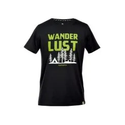 Camiseta Casual de Exterior para Hombre - Algodón Orgánico | GIPFELGLÜCK