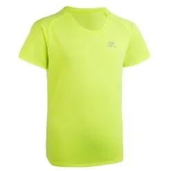 Kalenji Camiseta Club Atletismo Personalizable Niños Amarillo - Ropa Deportiva para Niños