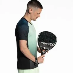 Camiseta Técnica de Pádel para Hombre KUIKMA 900 Verde - Manga Corta -Quechuagatta comercio camiseta de padel de manga corta tecnica hombre 900 verde 3