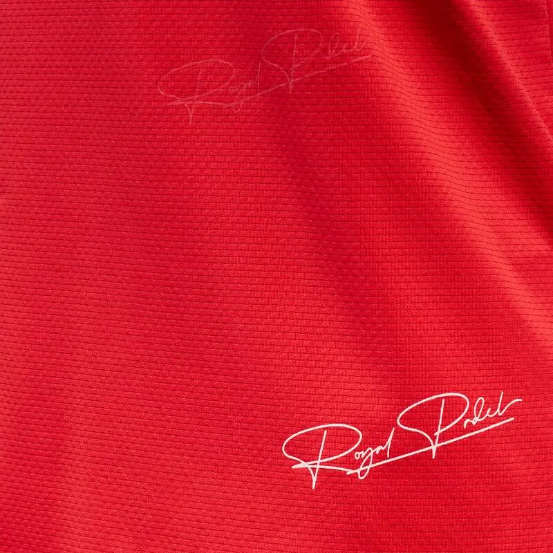 Camiseta De Pádel Manga Corta Hombre Pro Royal Padel Roja - Alta Calidad y Diseño 3 Camiseta De Pádel Manga Corta Hombre Pro Royal Padel Roja - Alta Calidad y Diseño - Imagen 3