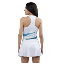 Camiseta De Padel Sin Mangas Drop Shot Sibi Mujer 2023 Blanco - Ropa Deportiva para Mujer -Quechuagatta comercio camiseta de padel sin mangas drop shot sibi mujer 2023 blanco 2