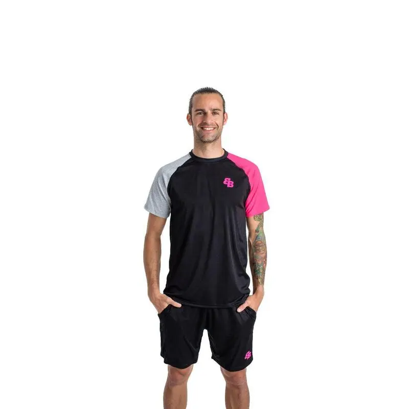 Camiseta de Pádel y Tenis para Hombre Bruno BB - Diseño Deportivo por Belén Berbel 2 Camiseta de Pádel y Tenis para Hombre Bruno BB - Diseño Deportivo por Belén Berbel - Imagen 2