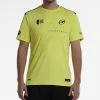 Camiseta Manga Corta Pádel - Bullpadel Logro Amarillo - Ropa Hombre