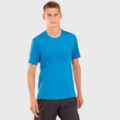 Camiseta EVADICT Manga Corta Trail Running Hombre - Azul -Quechuagatta comercio camiseta perf manga corta trail running hombre azul 2