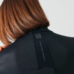 Kalenji Camiseta Running Dry+ Mujer Negro Manga Larga 1/2 Cremallera - Ideal para Caminar -Quechuagatta comercio camiseta running dry mujer negro manga larga 12 cremallera 3