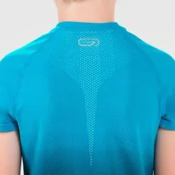 Camiseta Running Manga Corta Niños Kiprun Skincarte Azul - Ropa Deportiva para Caminar -Quechuagatta comercio camiseta running manga corta nios kiprun skincarte azul 3