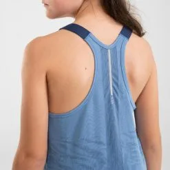Camiseta Sin Mangas Running Sin Costuras Niña - KIPRUN CARE Azul | Ropa Deportiva -Quechuagatta comercio camiseta sin mangas running sin costuras nia kiprun care azul 3