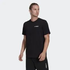ADIDAS Camiseta Terrex Mountain Landscape Graphic - Ropa de Exterior para Aventuras