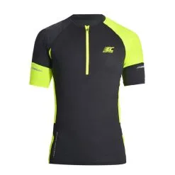 BODYCROSS Camiseta Trail MILE ULTRA Negro - Camiseta Técnica para Trail Running -Quechuagatta comercio camiseta trail mile ultra negro 2