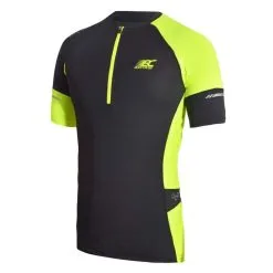 BODYCROSS Camiseta Trail MILE ULTRA Negro - Camiseta Técnica para Trail Running