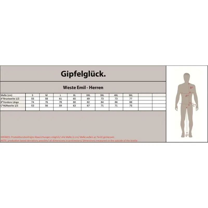 GIPFELGLÜCK Chaleco De Senderismo Emil para Hombres - Ligero y Resistente para Aventuras al Aire Libre 3 GIPFELGLÜCK Chaleco De Senderismo Emil para Hombres - Ligero y Resistente para Aventuras al Aire Libre - Imagen 3