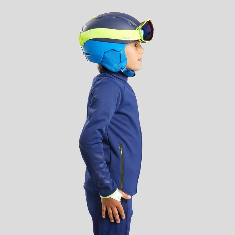 WEDZE Chaqueta de Esquí Racing para Niños 980 Azul - Impermeable y Transpirable - Tallas Varias 5 WEDZE Chaqueta de Esquí Racing para Niños 980 Azul - Impermeable y Transpirable - Tallas Varias - Imagen 5
